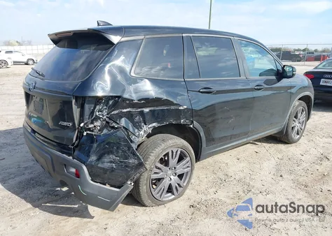 2019 Honda Passport Ex-L from USA, damaged, VIN 5FNYF8H59KB020929